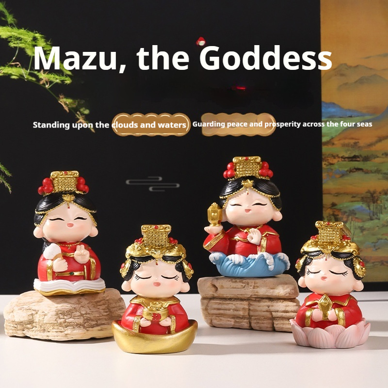 Chinese Style Mazu Resin Figur - Crafting Resin review and price