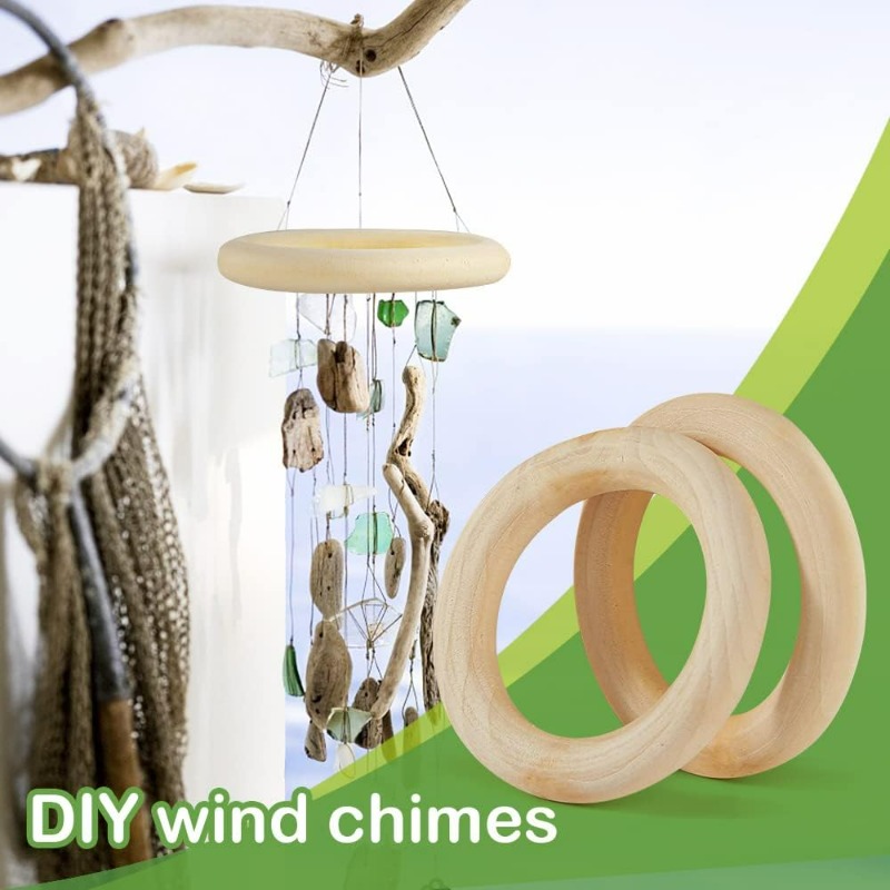 Unfinished Wood Rings Smooth N - Wood Ring Blank review and price