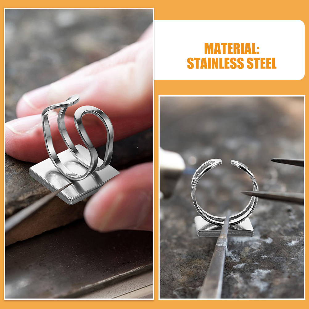 4Pcs Stainless Steel Ring Base - Resin Crafts Diy review and price